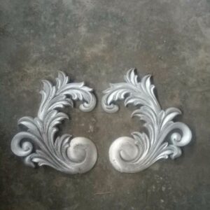 Cast aluminum wall decorations-2 leaf