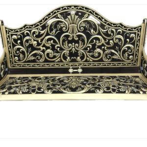 Cast aluminum benches