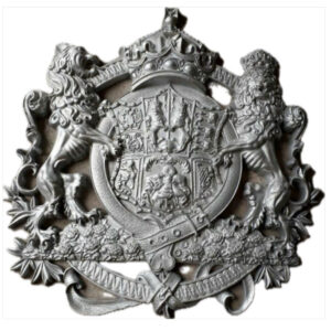 Cast aluminum wall decorations-2 Lions